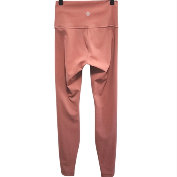 LULULEMON WUNDER UNDER HIGH-RISE TIGHT 28" FULL-ON LUXTREME. BRIER ROSE/2 - Picture 8 of 12